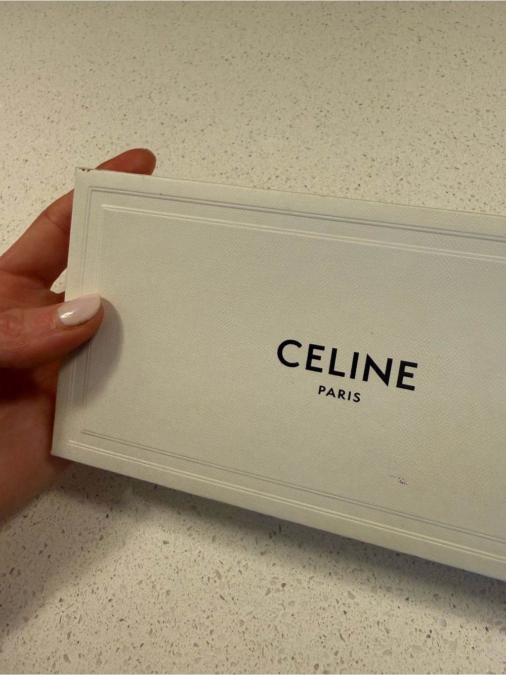 Celine Oversized Black Square Sunglasses - Picture 6 of 8